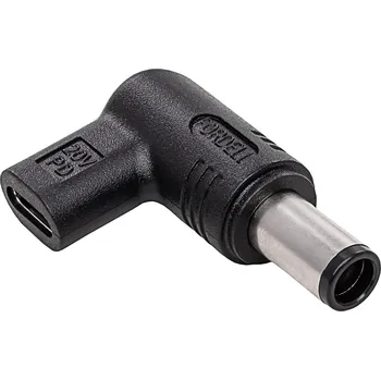Redukce Adaptér pro notebooky AK-ND-C08 USB-C / 7.4 x 5.0 mm