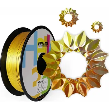 Filament HELLO3D PLA SILK Tricolor Zlatá & Stříbrná & Měděná (Gold & Silver & Copper) Hmotnost: 0,5 kg