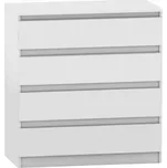 Komoda HANY NEW 004, 4S, bílá