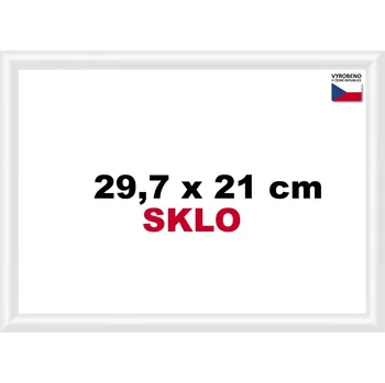 Puzzle BFHM Plastový rám 29,7x21cm A4 - bílý