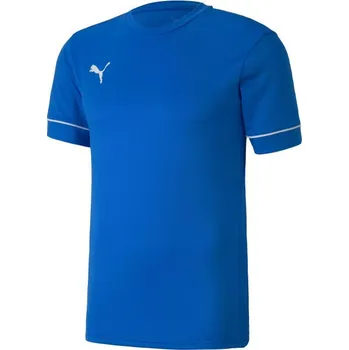 Pánské sportovní triko Puma TEAM GOAL TRAINING JERSEY TEE S Modrá, Bílá