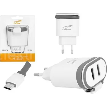 Napáječ USB 2x 5V/2A +MICRO konektor G702G