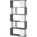 Falco Policový regál Penta 735 bílá/beton