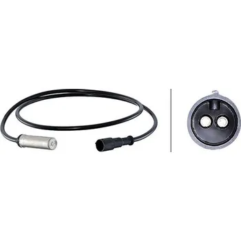 ABS Snímač, počet otáček kol, , 1505211, HELLA, 6PU 230 048-411