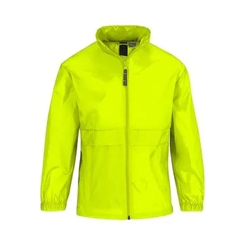 Chlapecká bunda Dětská větrovka B&C Sirocco - žlutá, 98/104