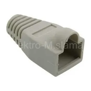 Satelitní technika Kryt gumový konektoru RJ45 UTP šedá D607