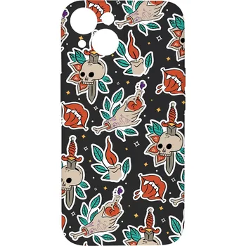Pouzdro na mobilní telefon Kryt Samolepky halloween pro iPhone 15 Plus