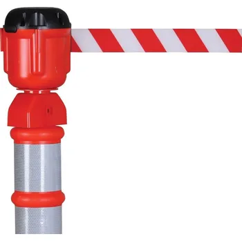 Dopravní značení B2B Partner Kazeta s páskou na plastový zahrazovací sloupek, 9 m