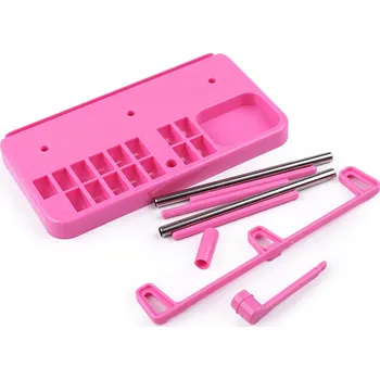 Příslušenství k šicímu stroji Stojan na 3 kóny nití se zásobníkem na cívky