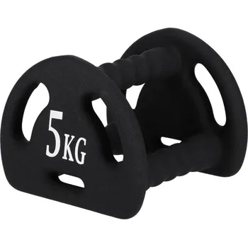 Multifunkční činka Fitforce 2IN1 FDB 5KG 5kg Černá, Bílá