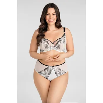 Dámské oblečení Měkká podprsenka Gorsenia K 840 Black & White bílá 65H