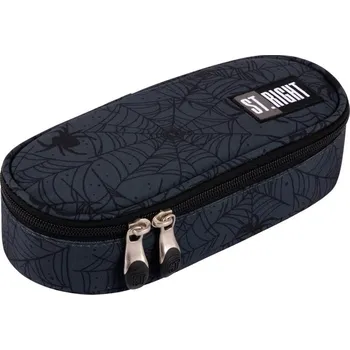 Penál Penál oválný Spider Web, rozměry: 230 x 105 x 55 mm