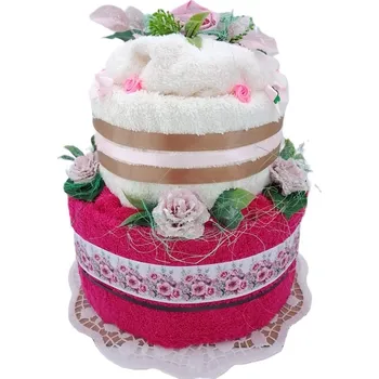 Veratex Textilní dort 2-A dvoupatrový