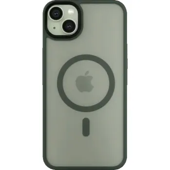 Pouzdro na mobilní telefon Next One Mist Shield kryt s MagSafe iPhone 15 zelený