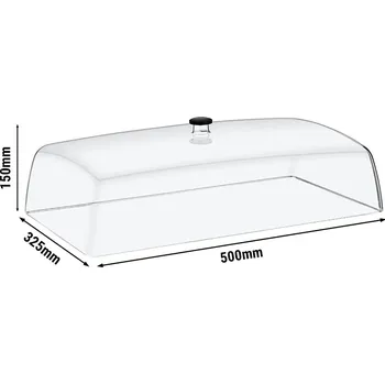 Dóza na potraviny G.Gastro Kryt na podnos - GN 1/1