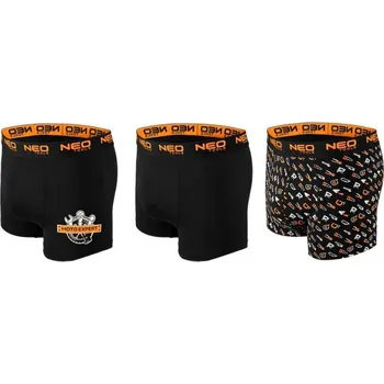 Boxerky NEO TOOLS Boxerky/trenky s nářadím, balení po 3 kusech Velikost: M