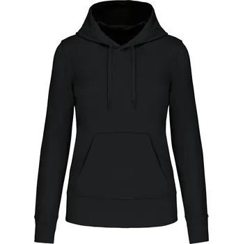 Dámská mikina KARIBAN Dámská mikina s kapucí K4028 Velikost: 2XL, Barva: černá