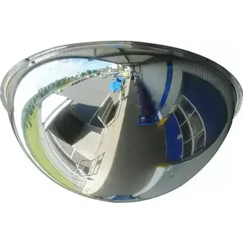 Bezpečnostní zrcadlo Půlkulaté kontrolní zrcadlo ekonomické, Ø 100 cm