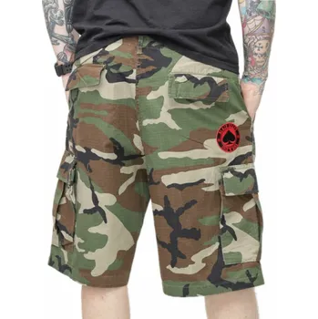 Pánské kraťasy kraťasy pánské BLACK HEART - ACE OF SPADES - CAMO