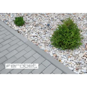 Zahradní obrubník FEROBET Obrubník chodníkový Standard Přírodní 100*8*20cm