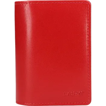 Peněženka Dámské kožené pouzdro na doklady Lagen Erena - červená