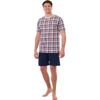 Pánské pyžamo CALVI a COONOOR Pánské krátké pyžamo 24-285 L