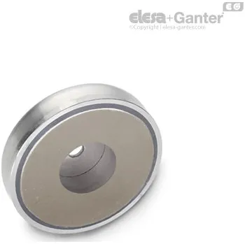 Dekorativní magnet Přídržné magnety z nerezi Magnety GN 50.45-SC