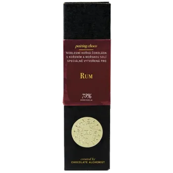 Čokoláda XC Alchemy párovací čokoláda k rumu 4 ks