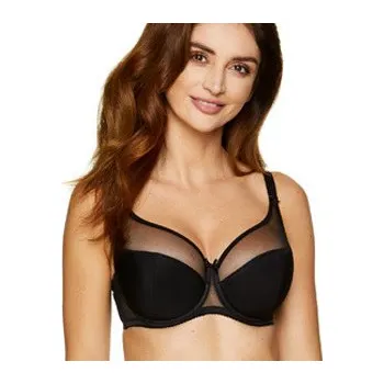 Podprsenka Dámská polovyztužená podprsenka Zara / B3 černá - Gorteks 65E