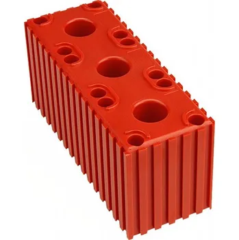 B2B Partner Plastový box pro ukládání držáků elektrod, modul 6x16, 1 dutina, červená