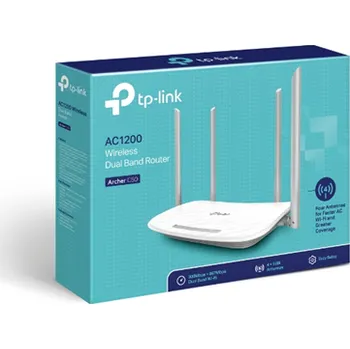 Bezdrátový směrovač|TP-LINK|Bezdrátový směrovač|1200 Mbps|IEEE 802.11a|IEEE 802.11b|IEEE 802.11g|IEEE 802.11n|IEEE 802.11ac|1 WAN|4x10/100MCHEAR4LAN\WANRCport
