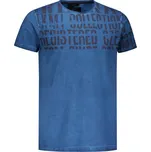 Pánské triko KIXMI SENON PETROLEJOVÁ S