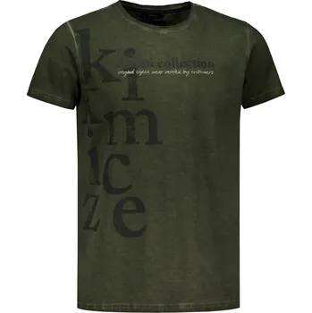 Pánské tričko Pánské triko KIXMI SANDER KHAKI L