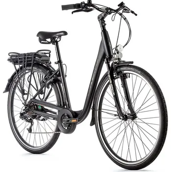 Nabíječka baterií Leader Fox Park City 28" 2022 čierna matná rám 18