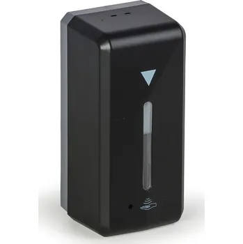 Bezdotykový dávkovač na dezinfekci, černý