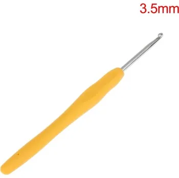 Nástroj na niť a příze Háčkovací háček s gumovou rukojetí 2.5-6mm - 3,5 mm
