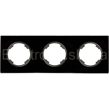 SEU1003GB 3rám černá sklo SOUL DPM