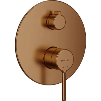 Vodovodní baterie Excellent Pi vanová baterie pod omítku měděná AREX.1245CB