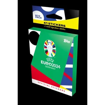 Sběratelská karetní hra Euro 2024 Topps Stickers Eco Pack 1 szt. mix (PL)