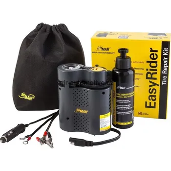 Sada na opravu pneumatiky Air Man Poloautomatická opravná sada AIRMAN TOUR + EasyRider 250ml, AUTO-MOTO