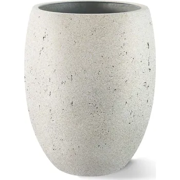 Květináč Grigio Tall Balloon Antique White Ø 55 cm / V 68 cm