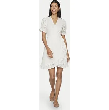 Dámské šaty Vila Letní šaty Sula 14089419 Bílá Regular Fit 42