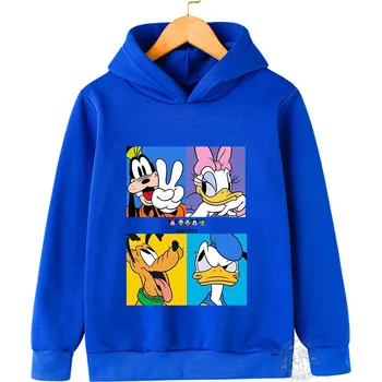 Chlapecký svetr MIKINA Disney "Goofy", různé barvy Barva: modrá, Velikost: 130