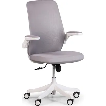 B2B Partner Kancelářská židle se síťovaným opěrákem BUTTERFLY, šedá