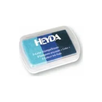 Svatební dekorace Razítkovací polštářek Heyda tóny modré na svatební tvoření