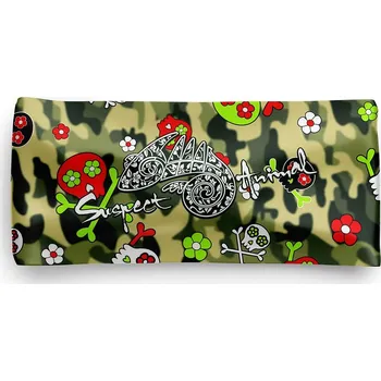 Sportovní čelenka Funkční čelenka ARMY RUN - Zelená / ONE SIZE