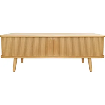 Televizní stolek TV stolek v dekoru dubu v přírodní barvě 138x50 cm Rove – Woodman ID_1449598