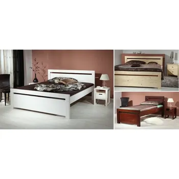 Postel Gazel Rhino II. postel 90 x 200 cm, B - bílá / lak