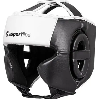 Cyklistická přilba Insportline Boxerská přilba inSPORTline Truluck Barva černo-bílá, Velikost L