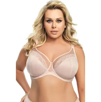 Podprsenka Gorsenia K441 Luisse barva: béžová 85G